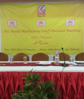 All Nepal Marketing Staff Annual Meeting 2074 Held