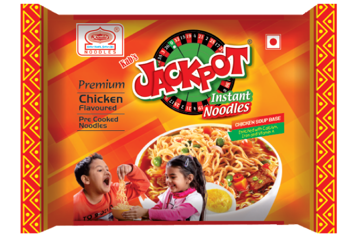 Jackpot Instant Noodles (Chicken Soup Base)